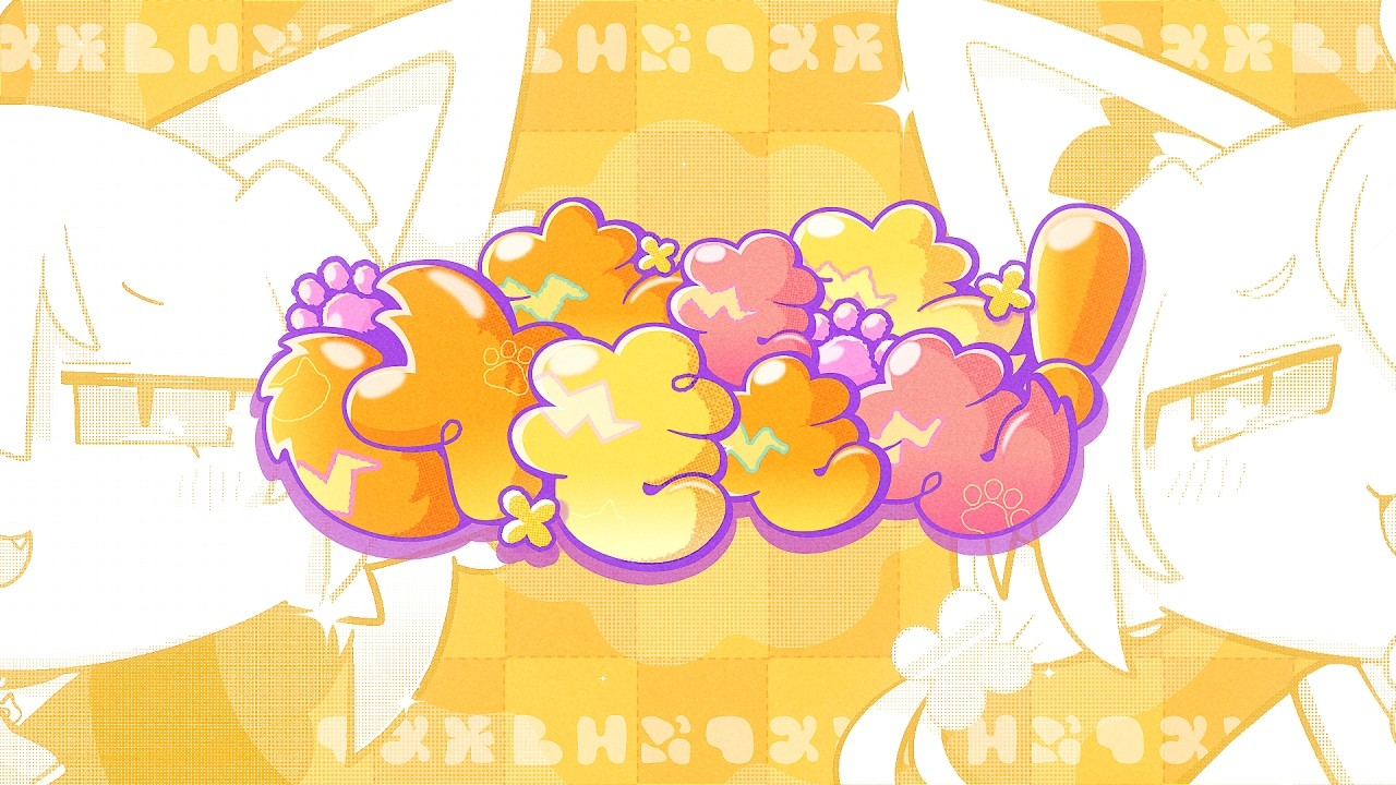 Shirakami Fubuki, Nekomata Okayu, Nyangcorn, Hololive, Kemono, VTuber, Original Song, Anime Music Video, Mofumofu, J-Pop, Virtual YouTuber, けもももももも, にゃんぐこーん