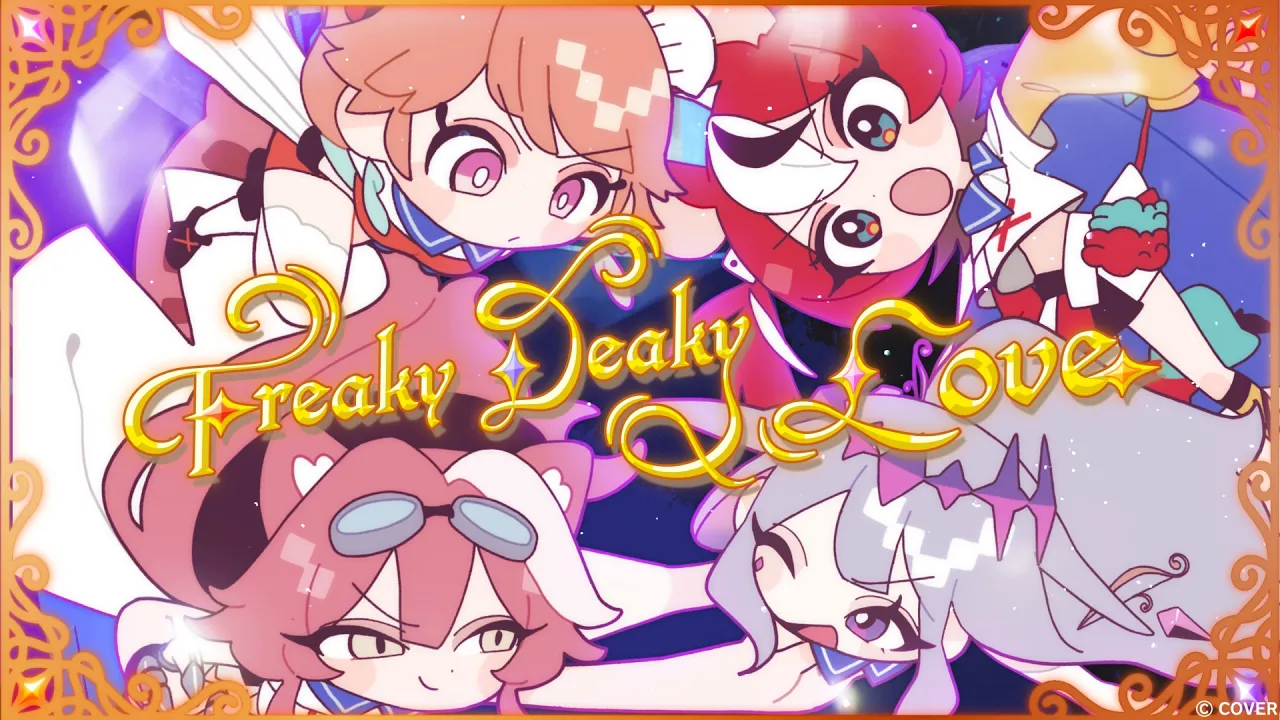 Freaky Deaky Love, ENigmatic Recollection, ENreco, Broken Bonds, Takanashi Kiara, Hakos Baelz, Koseki Bijou, Raora Panthera, Hololive English, Hololive Music, VTuber, Original Song, New Music 2026, hololive English Advent