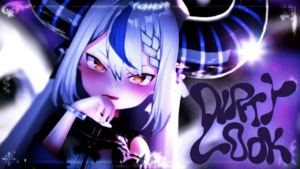 ラプラス・ダークネス, La+ Darknesss, Dirty Look, holoX, 秘密結社holoX, hololive, 八王子P, Hachioji-P, picco, q*Left, Original Song, Electropop, VTuber, New Music 2026, Official MV